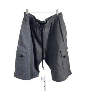 Pro Club Charcoal Grey Fleece Cargo Shorts 3XL